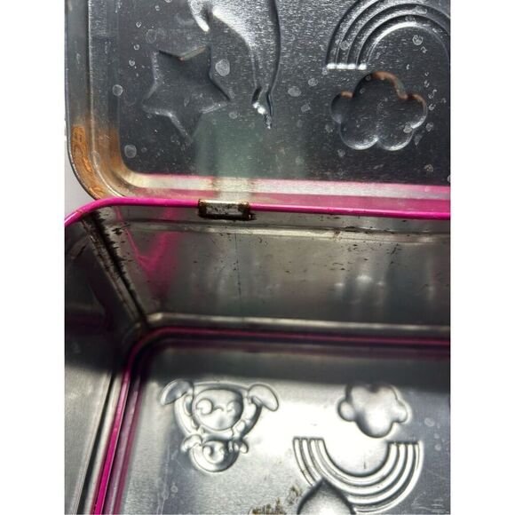 Seaworld Loungefly Metal Lunch Box Whale Rainbow Dolphin - Picture 7 of 8